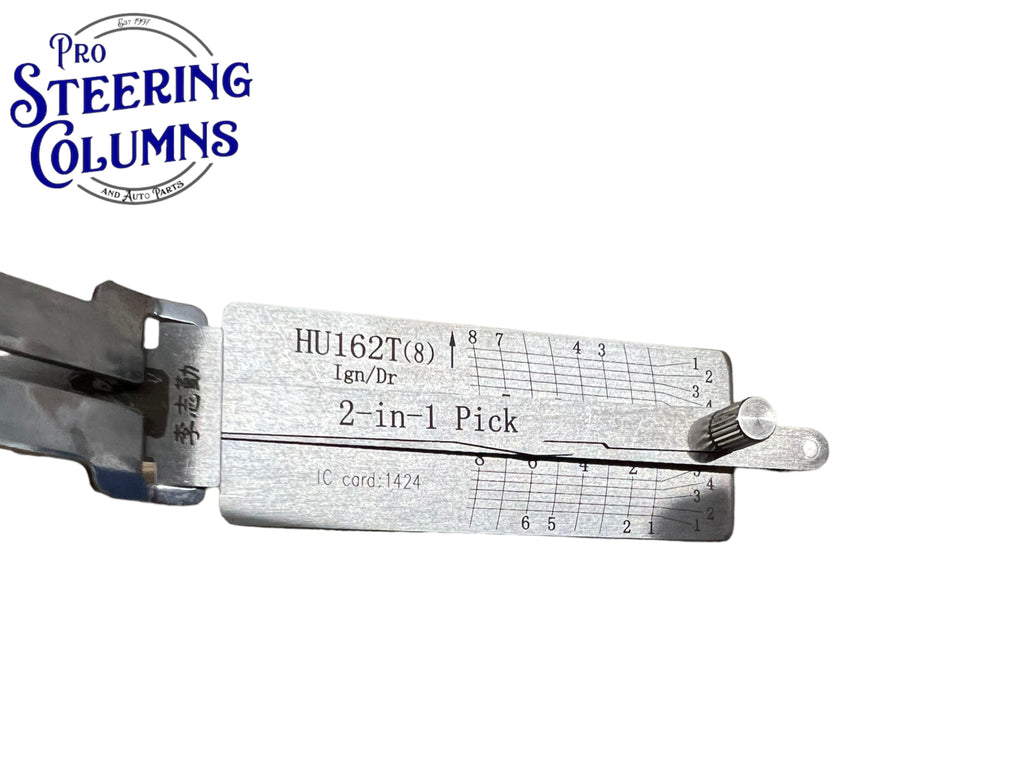 Original Lishi 2 in 1 HU162T 8 Cut 2015-2021 VW & Audi Pick & Decoder Genuine New