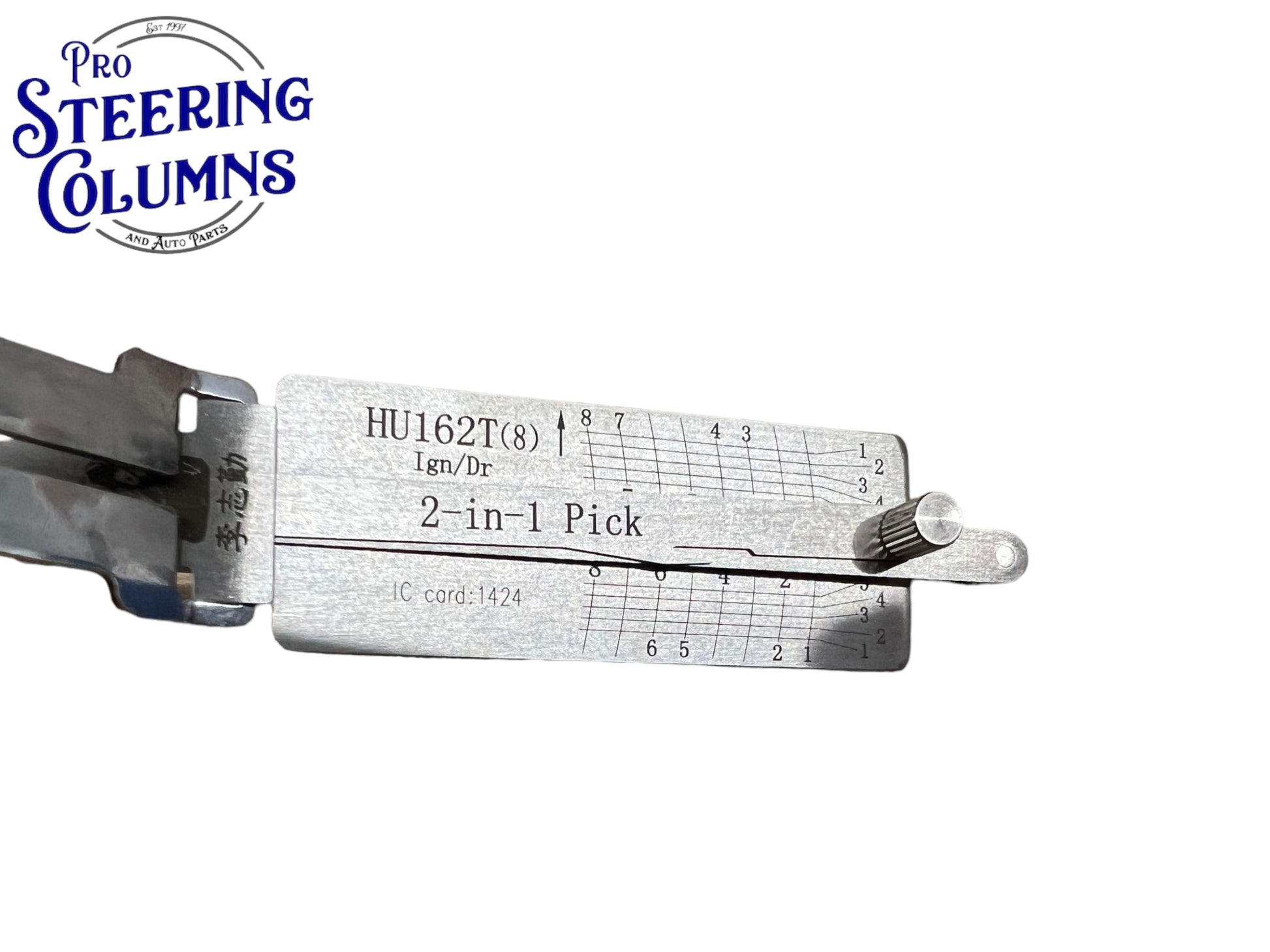 Original Lishi 2 in 1 HU162T 8 Cut 2015-2021 VW & Audi Pick & Decoder Genuine New