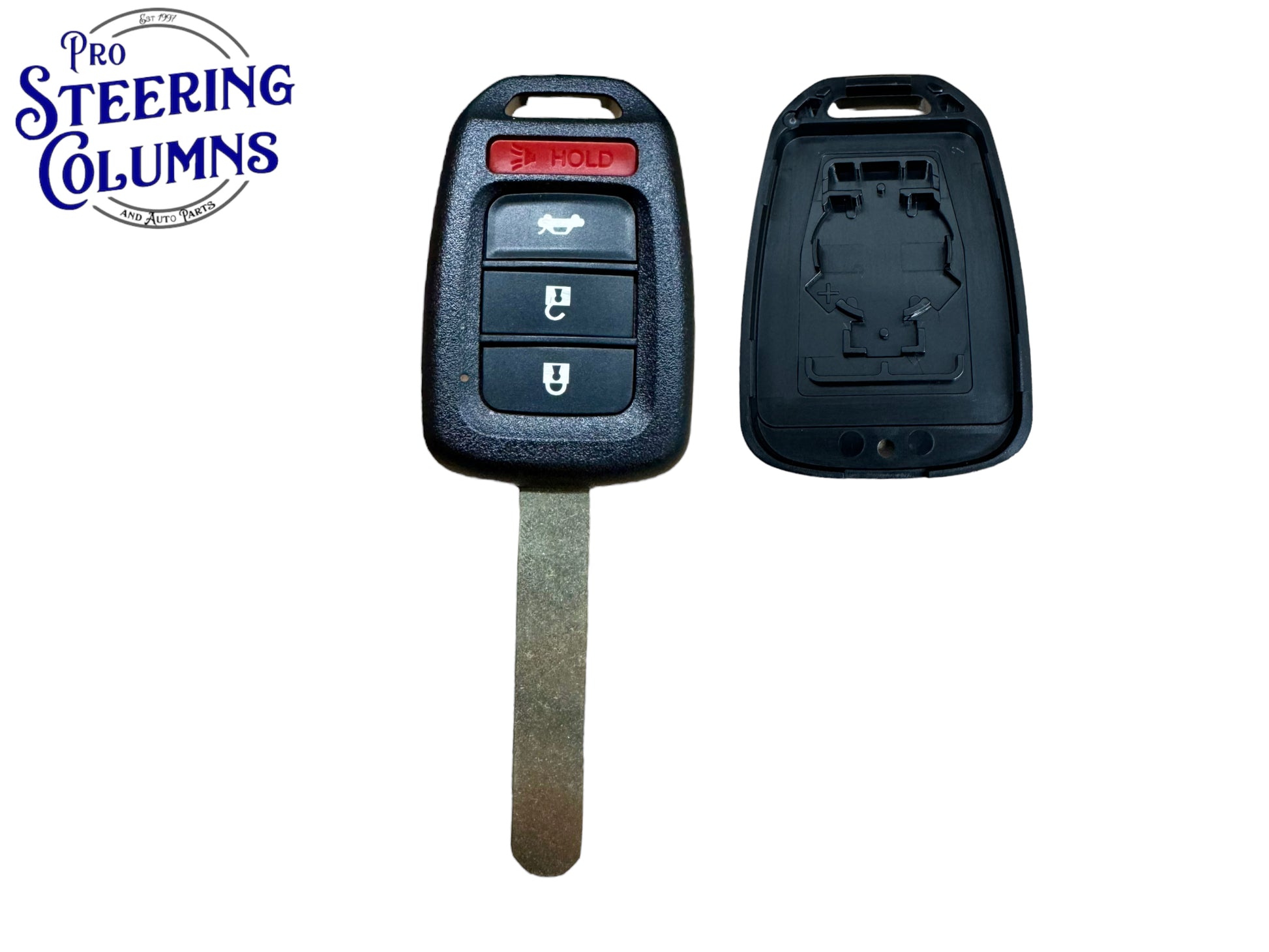 2014-2020 Civic 2013-2017 Accord 4 Button Remote Head Key Shell Honda MLBHLIK6-1T