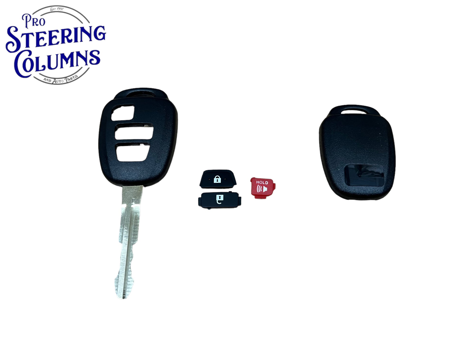 12-16 Toyota Yaris Ignition Lock Cylinder With Key Shells New 69057-60610