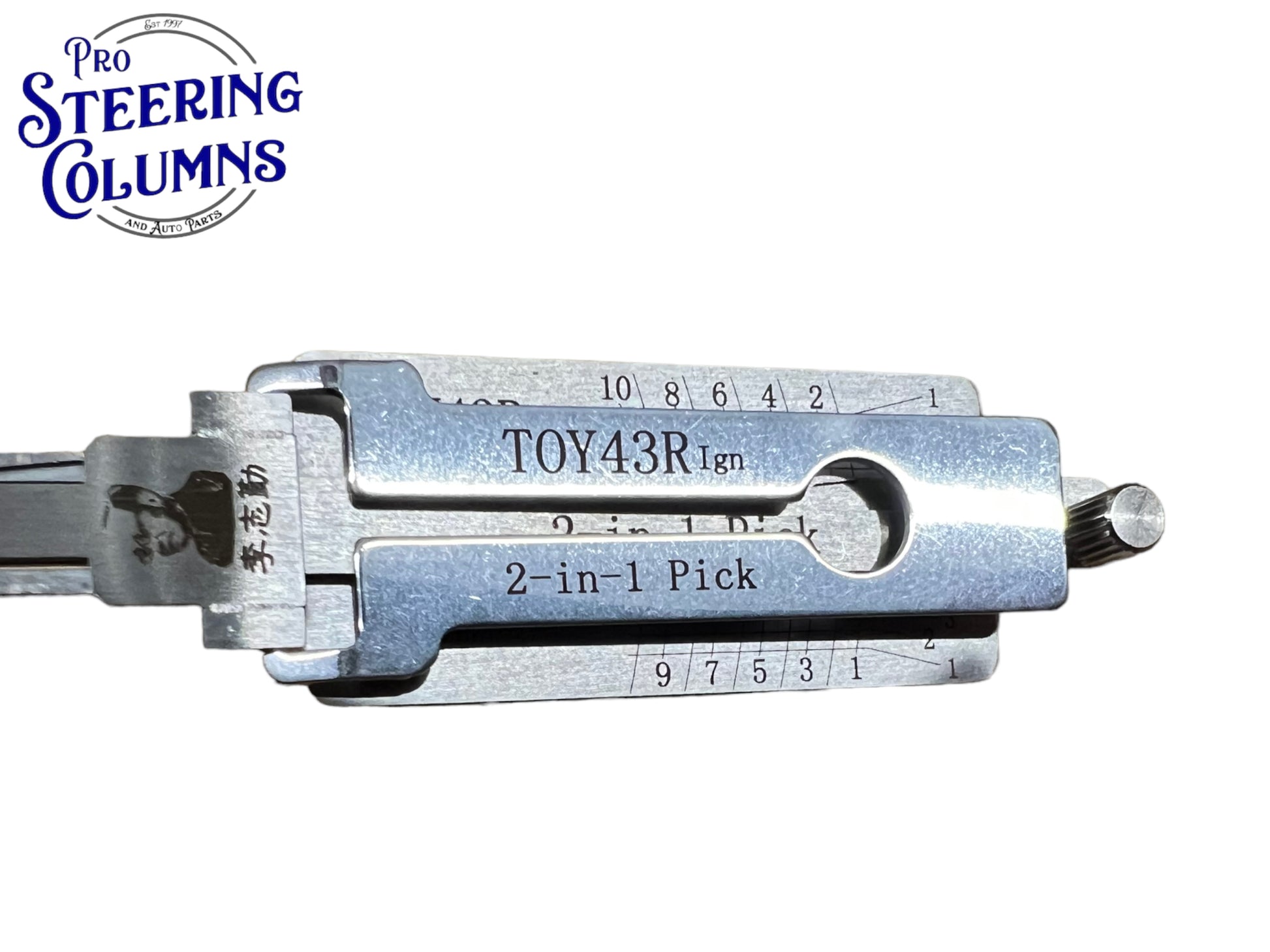 Original Lishi 2 in 1 TOY43R IGN 10-Cut Chevy GMC Subaru Pick & Decoder Genuine New