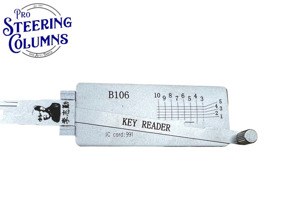 Original Lishi 2 in 1 B106 B107 GM Reader & Decoder Genuine New