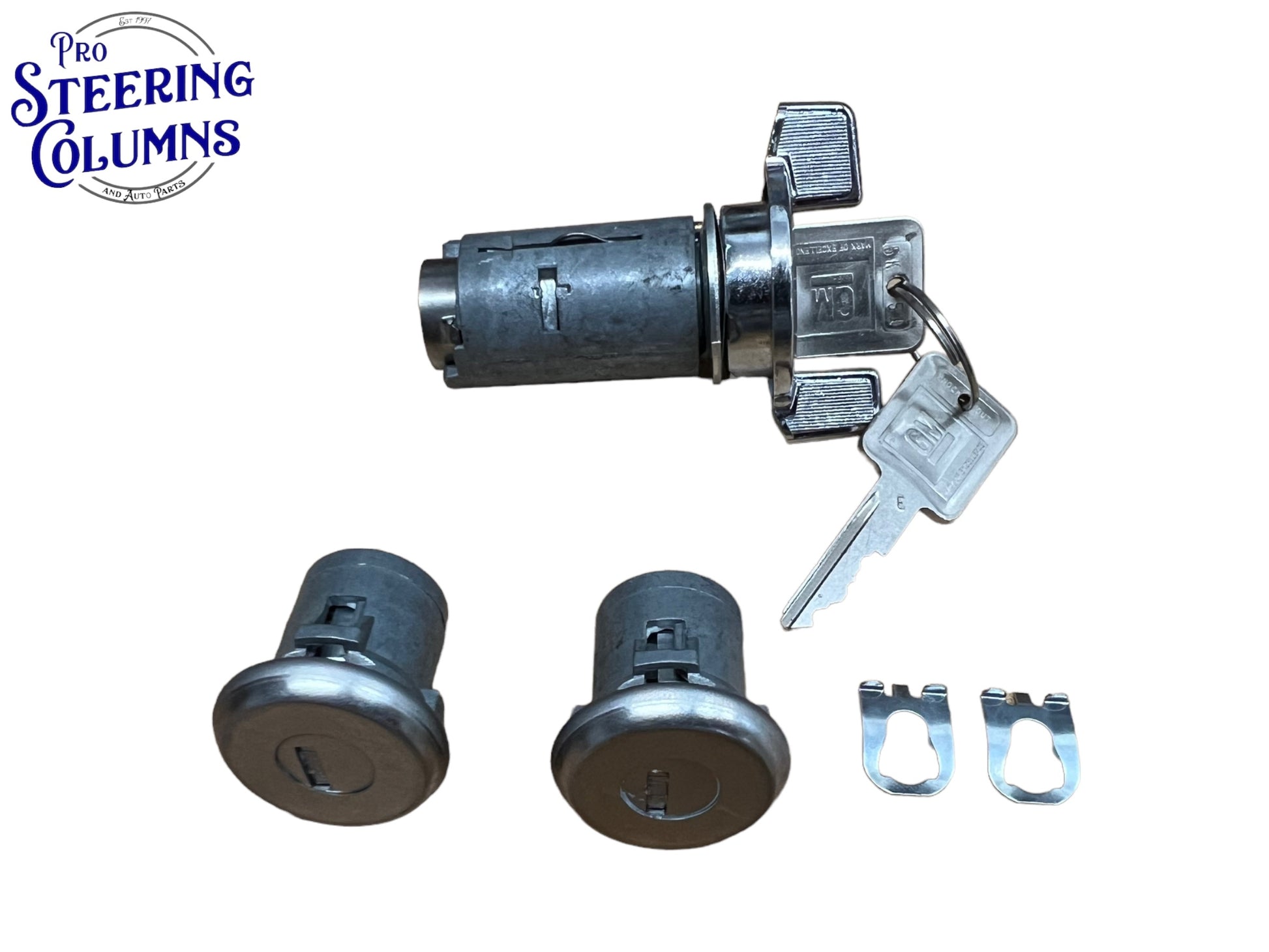 1979 & Up C/K Silverado Blazer Ignition & Door Lock Cylinder Set 2 Keys New