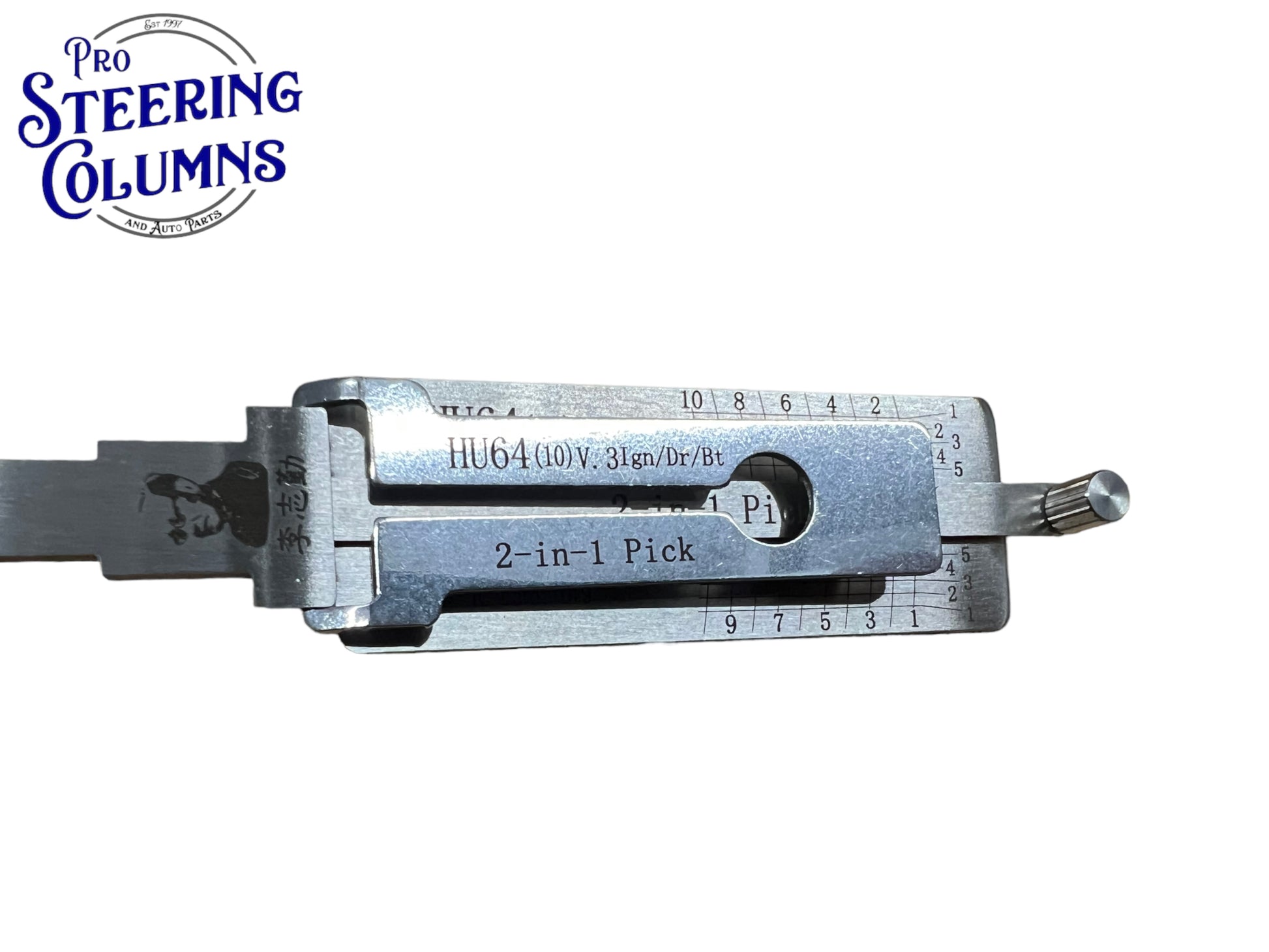 Original Lishi 2 in 1 HU64 V.3 Mercedes Pick & Decoder Genuine New