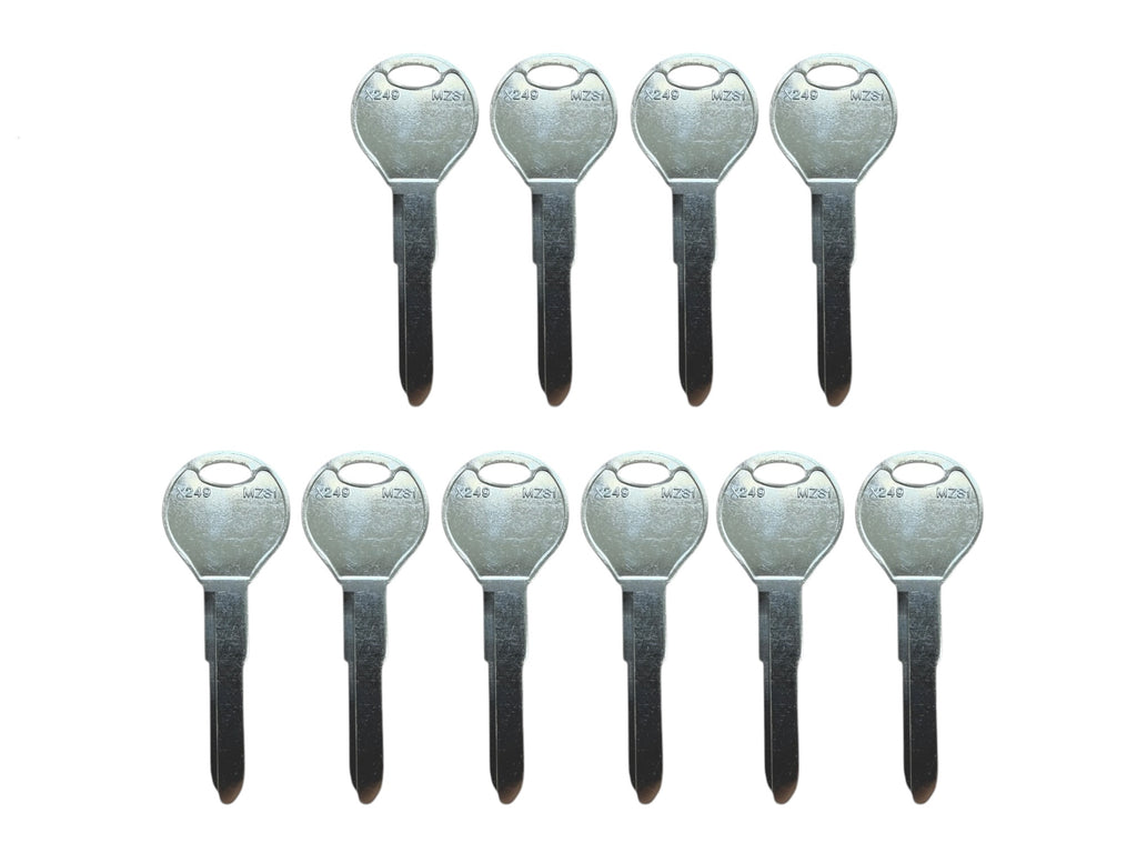 MZ31 / MAZ24R / X249 - Metal Key Blank for Mazda (10 Keys) (Aftermarket)