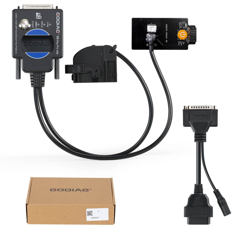 Godiag - CAS2 CAS3 Semi Smart Test Platform Detect CAS & Key Synchronization Solder-free Matching CAS Data Read Write Program