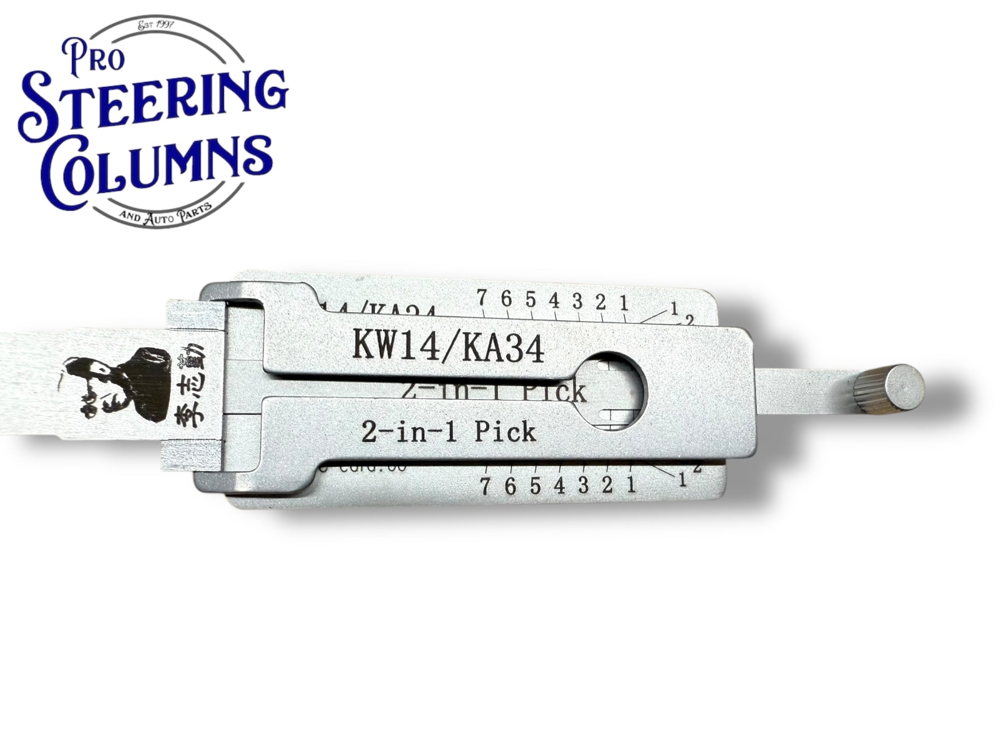 Original Lishi Kawasaki Kwikset KW14 / KA34 2-In-1 Pick & Decoder New