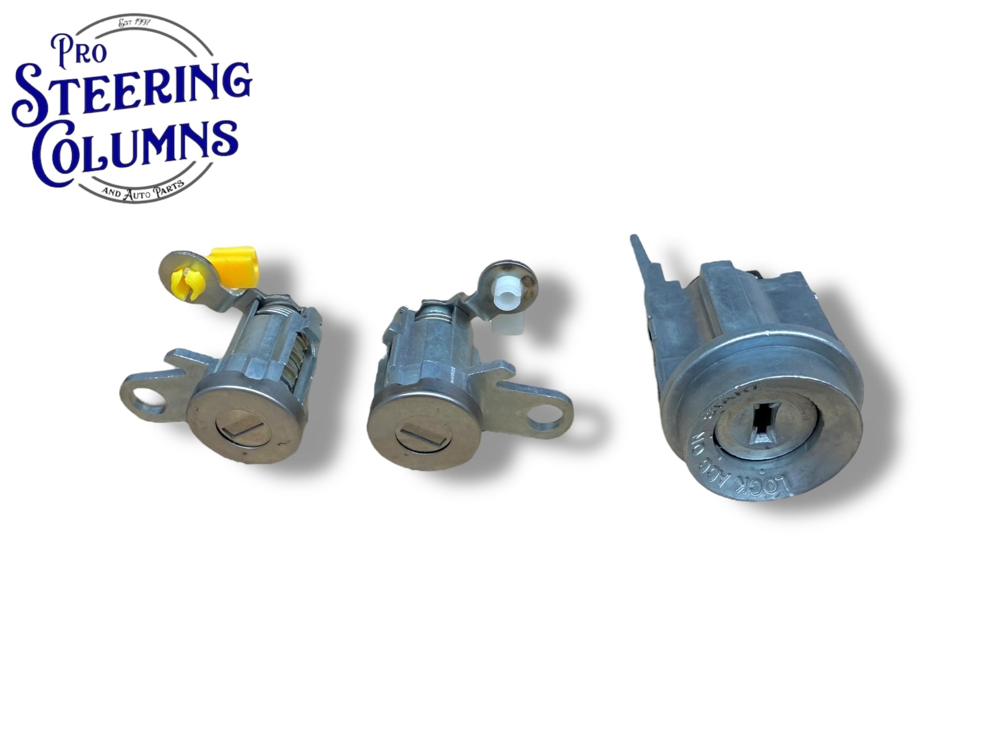 1995-2004 Toyota Tacoma Ignition Door & Fuel Lock Cylinder Set (Keyed Alike)