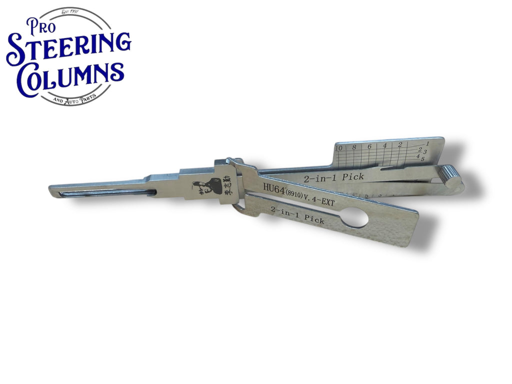 Original Lishi 2 in 1 HU64 V.4 Mercedes Pick & Decoder Genuine New