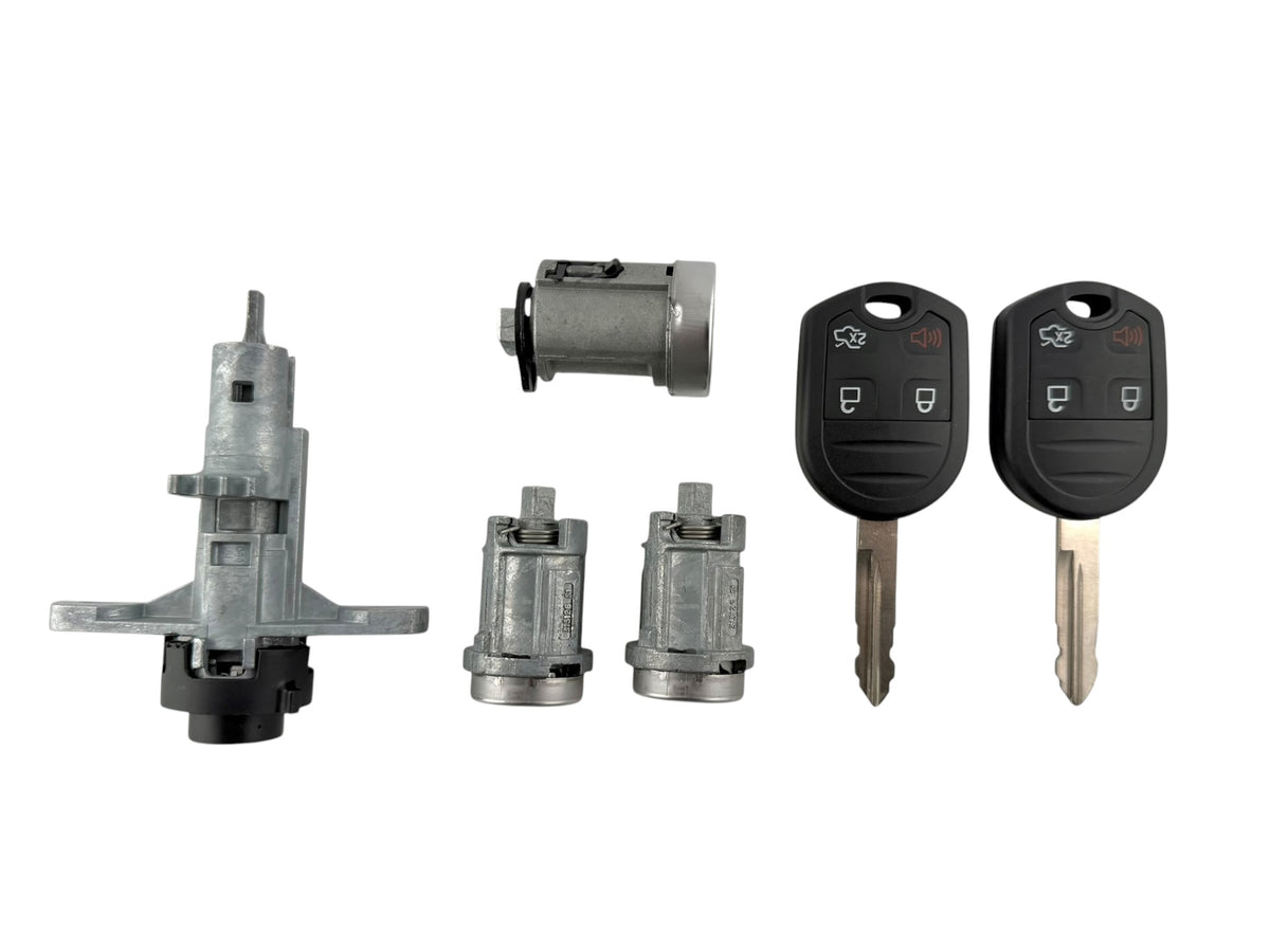 13-19 Ford Police Utility Vehicle Ignition Door & Trunk Lock Set (Keyed Alike)