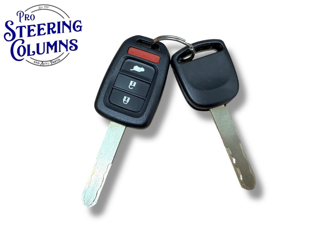 15-22 Honda CRV Ignition Lock Cylinder With 2 Keys Shells