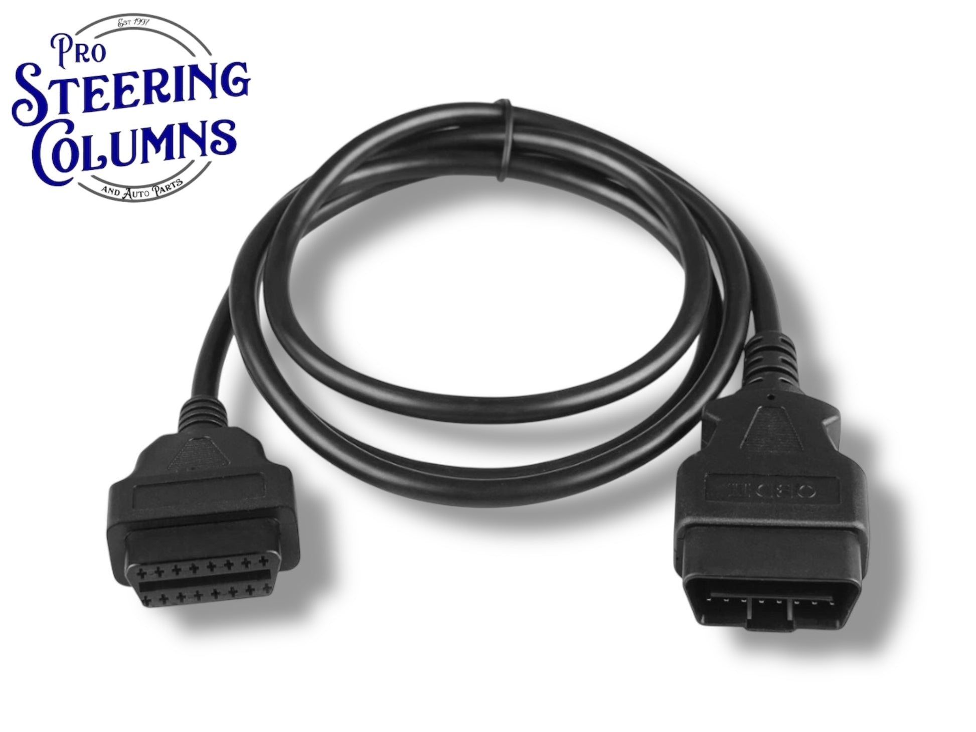 OBD2 16 Pin Diagnostic Cable Connector Male To Female Extension 5 Feet
