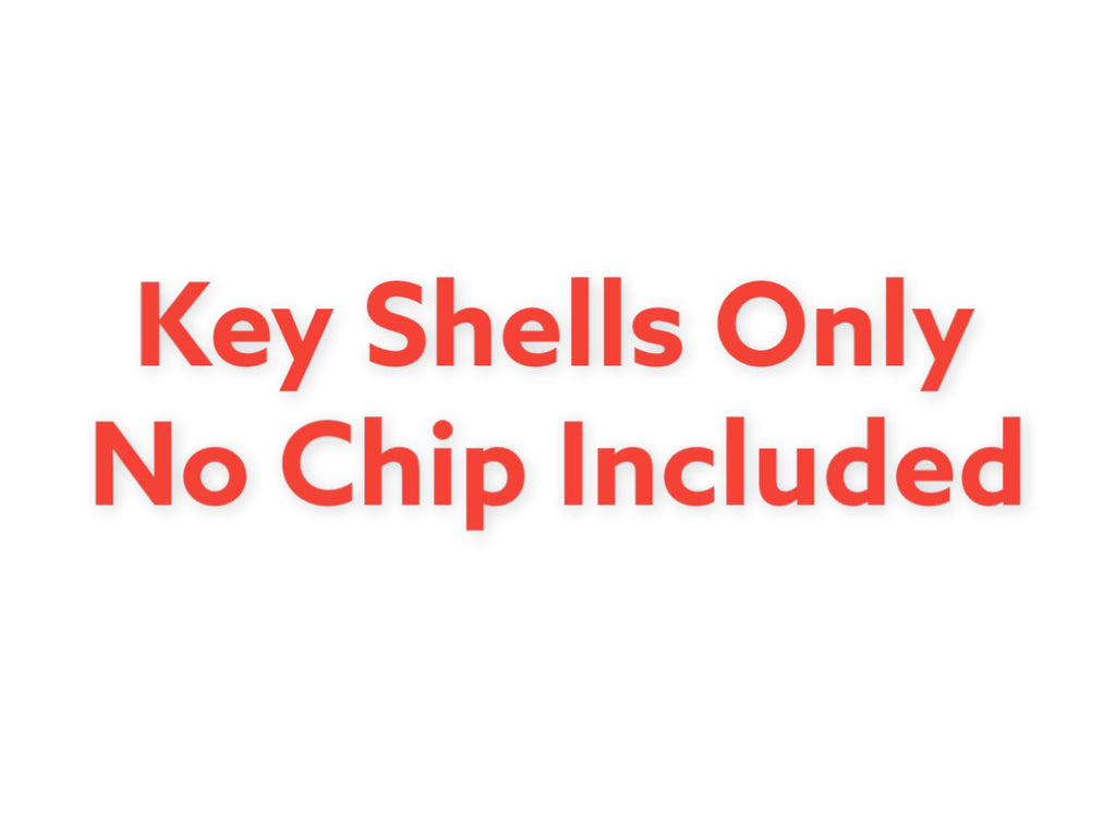 GM Transponder Key Shell No Chip B119