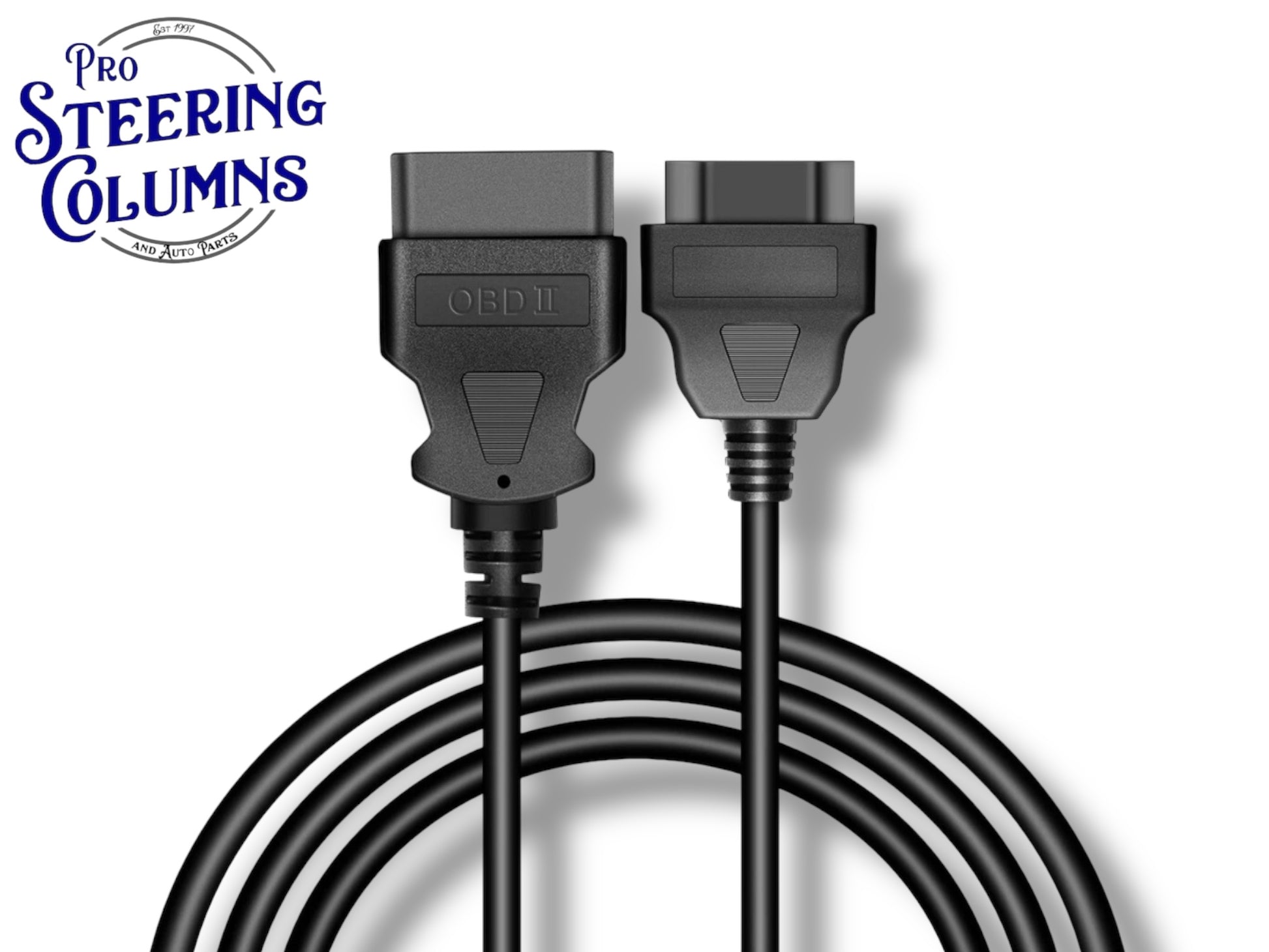 OBD2 16 Pin Diagnostic Cable Connector Male To Female Extension 5 Feet