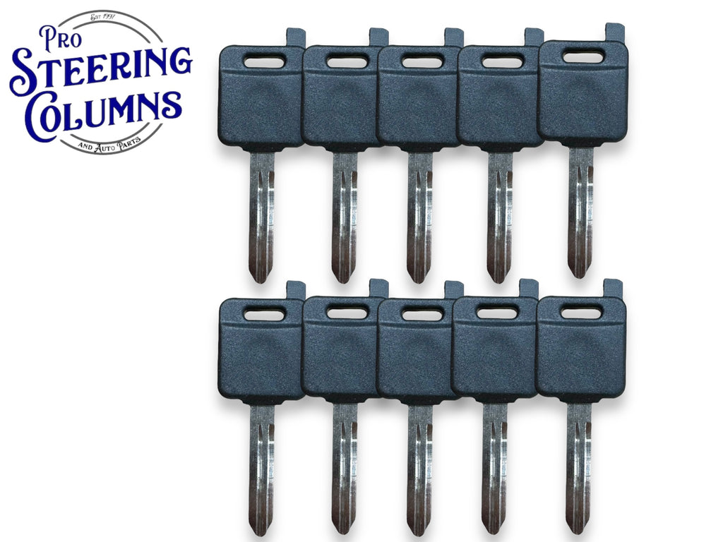 Transponder Key Shell No Chip For Nissan Infiniti Keyway NI01 NI02 NI04 New (10 Pack)