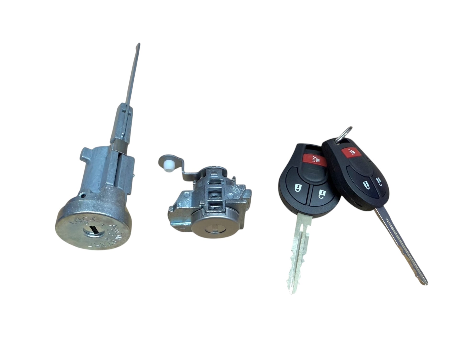 04-15 Nissan Armada Titan Quest Ignition & Door Lock Cylinder Set New