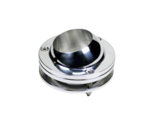 Ididit - 2" Steering Column Floor Lower Mount Swivel Ball Polished 2401500040