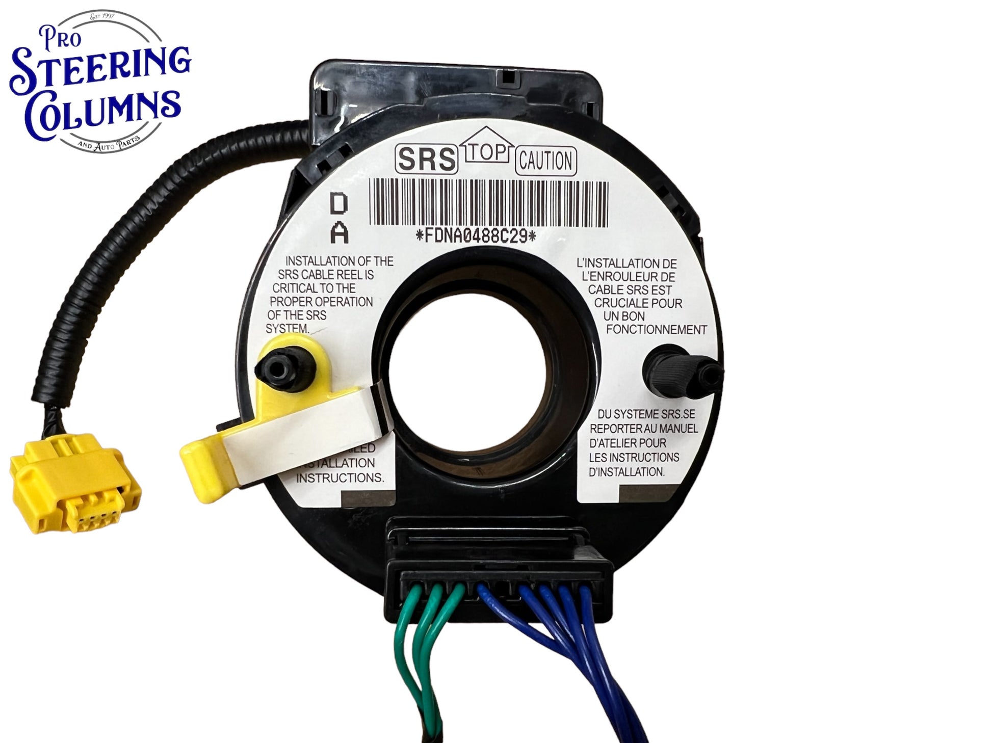 2002-2005 Honda Civic Si 2 Dr Air Bag Clock Spring With Cruise New
