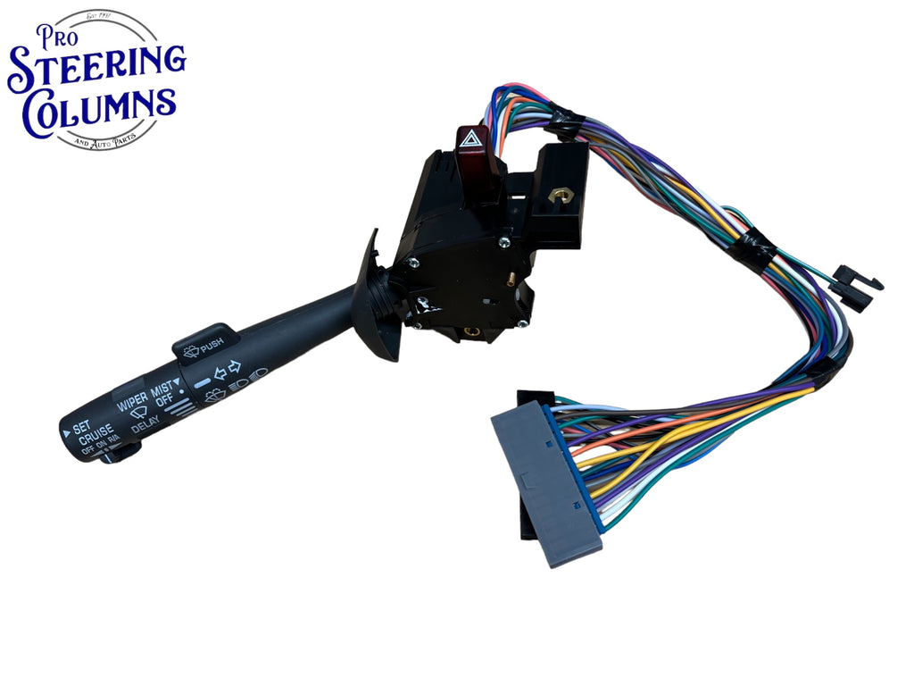 1995-1998 GM Silverado Tahoe Sierra Turn Signal Multi Function Switch With Cruise New 26100985