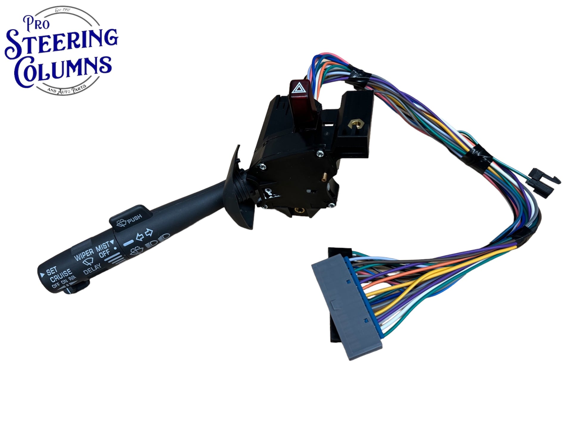 1995-1998 GM Silverado Tahoe Sierra Turn Signal Multi Function Switch With Cruise New 26100985