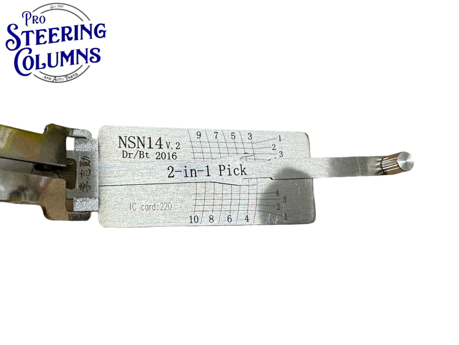 Original Lishi 2 in 1 NSN14 Door & Trunk For Nissan Infiniti Pick & Decoder Genuine New