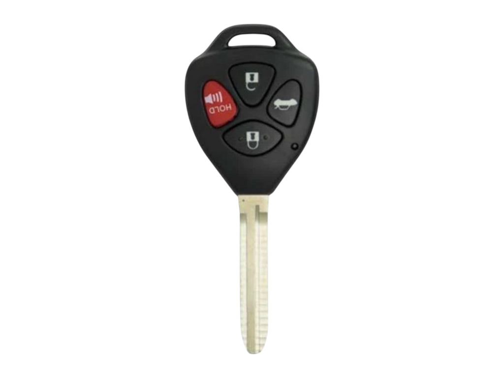 10-14 Toyota Remote Head Key 4-Button GQ4-29T / PN: 89070-12820 (G Chip) (Aftermarket)