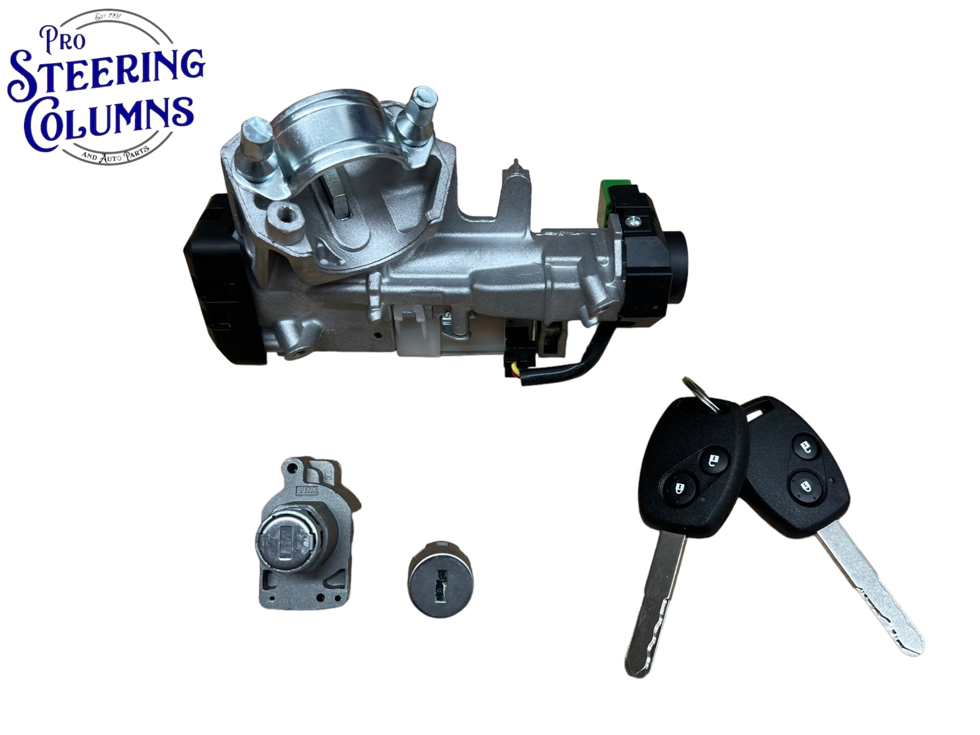 2007-2011 Crv Ignition & Door Lock Cylinder Set 2 Keys New