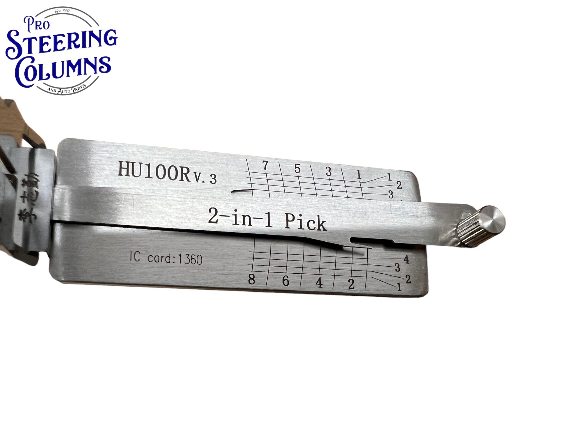 Original Lishi 2 in 1 HU100R HU127 BMW Pick & Decoder Genuine New