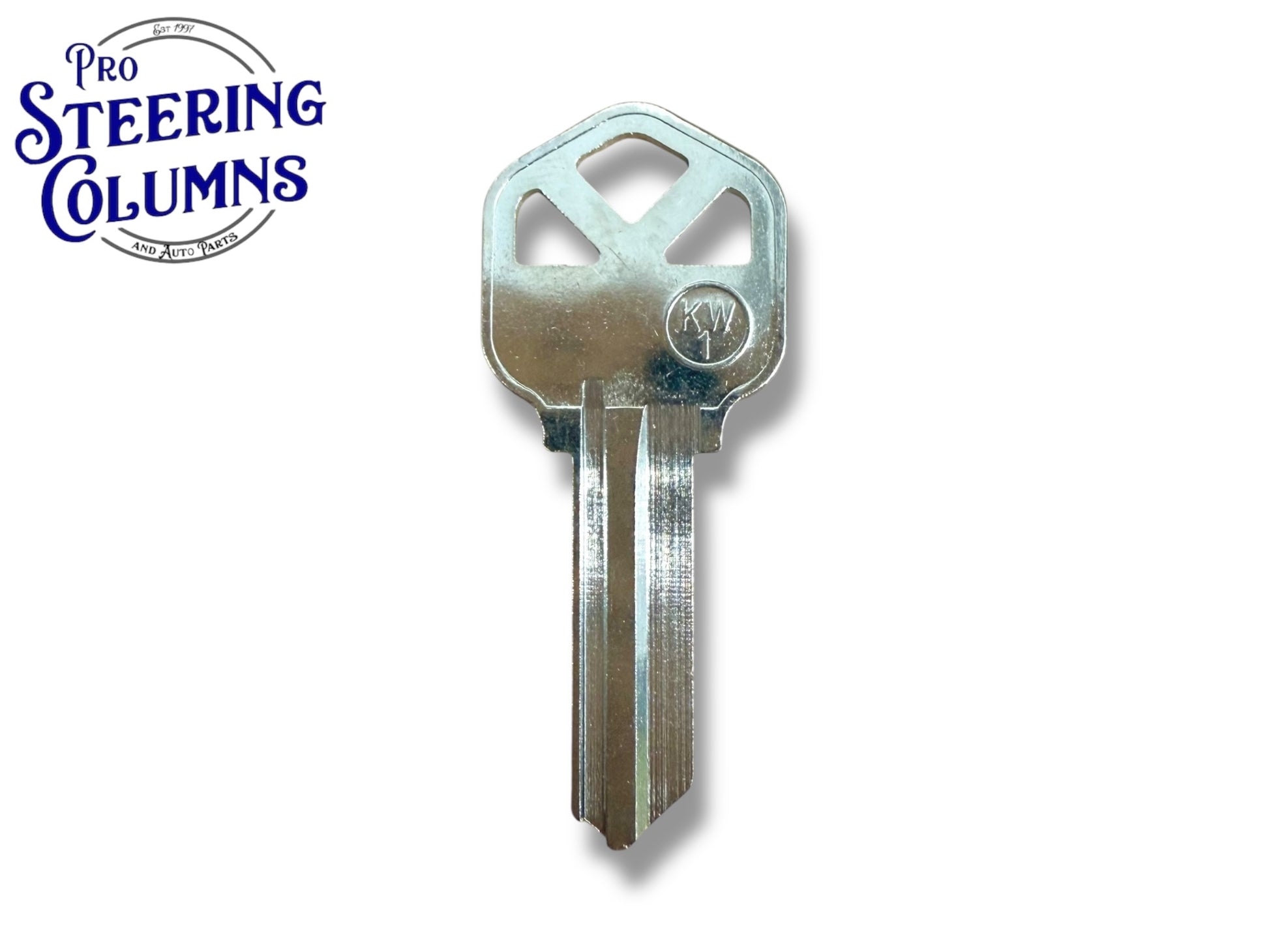 KW1 Key Blank Kwikset 5-Pin Nickel Plated