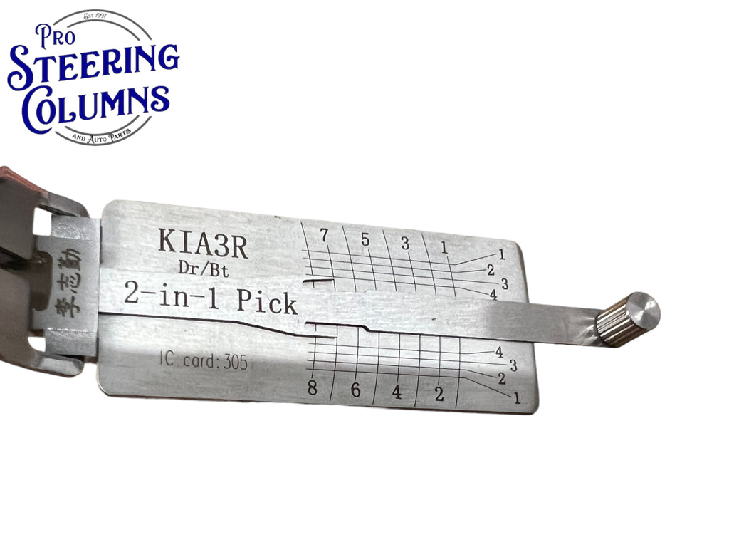 Original Lishi 2 in 1 KIA3R Kia Pick & Decoder Genuine New