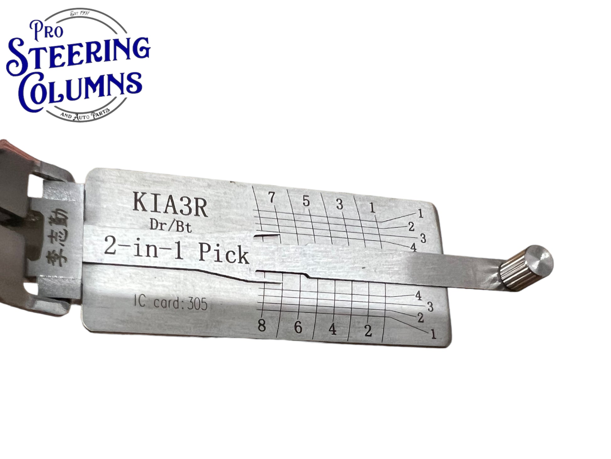 Original Lishi 2 in 1 KIA3R Kia Pick & Decoder Genuine New