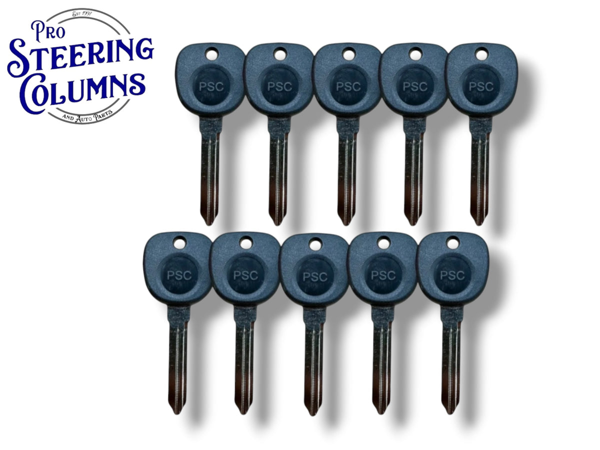 B96-P GM Saturn Key Blank Plastic Head P110 / 598007 (10 Pack)