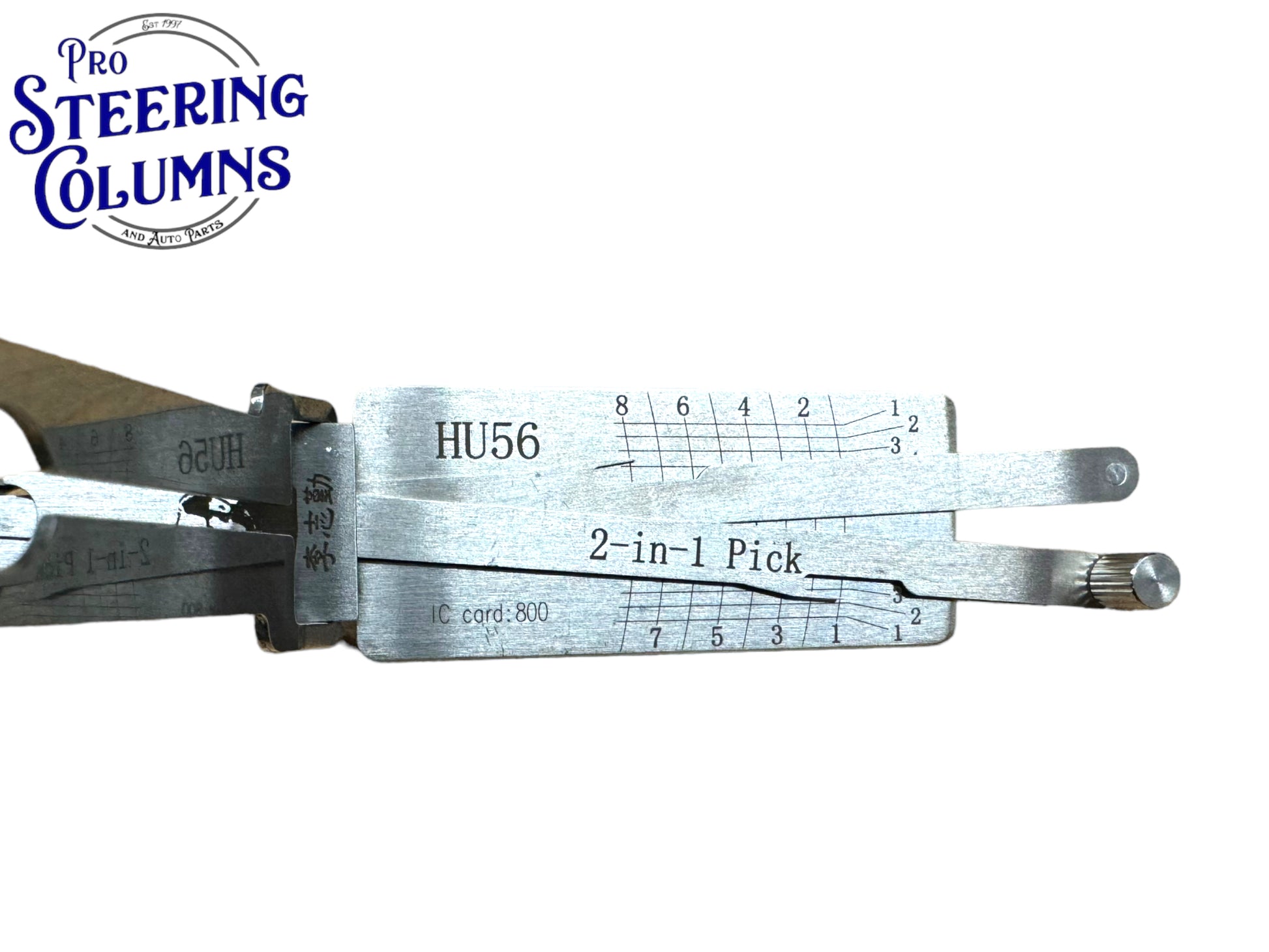 Original Lishi 2 in 1 HU56 Volvo Pick & Decoder Genuine New