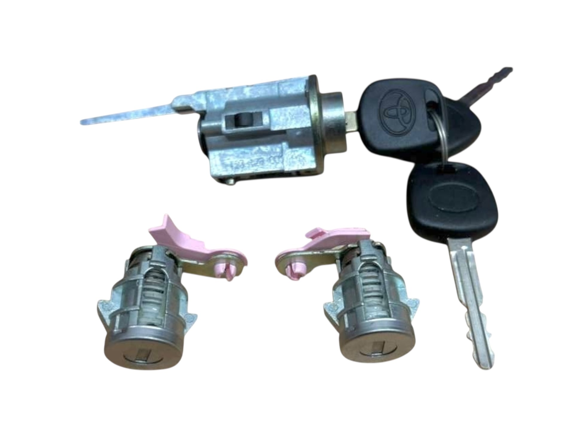 1999-2002 Toyota 4runner Ignition & Door Lock Cylinder Set Equipped With Transponder New