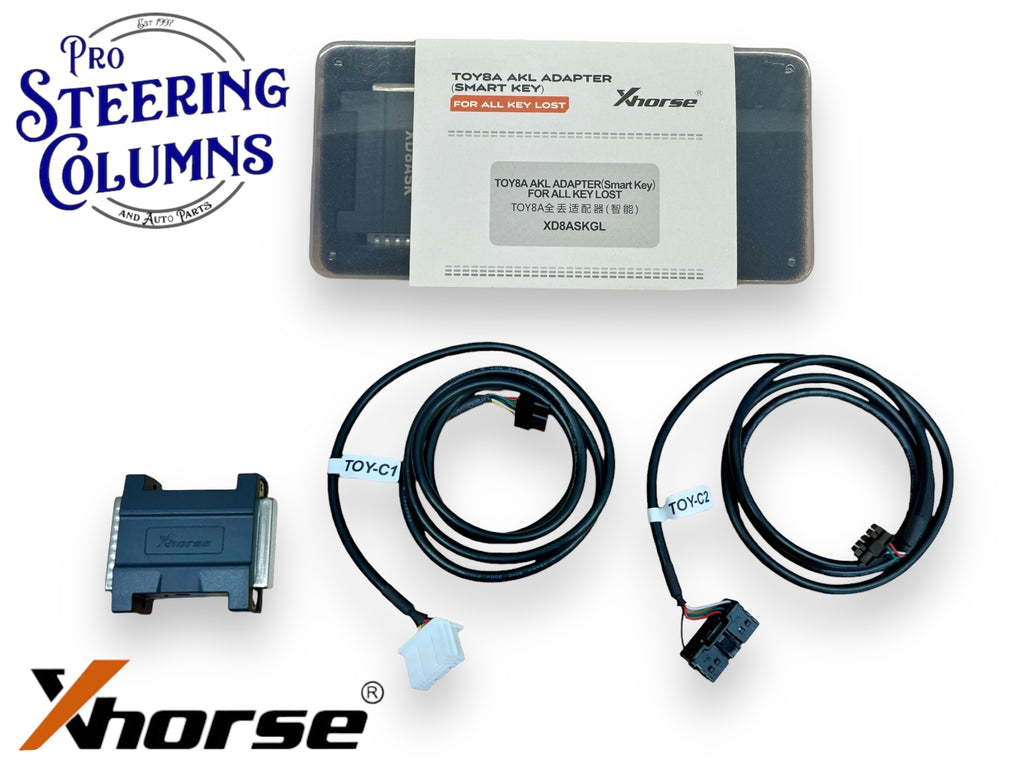 Xhorse XD8ASKGL For 17-22 Toyota & Lexus Smart Key Adapter + Bypass Cables AKL For VVDI Key Tool Plus