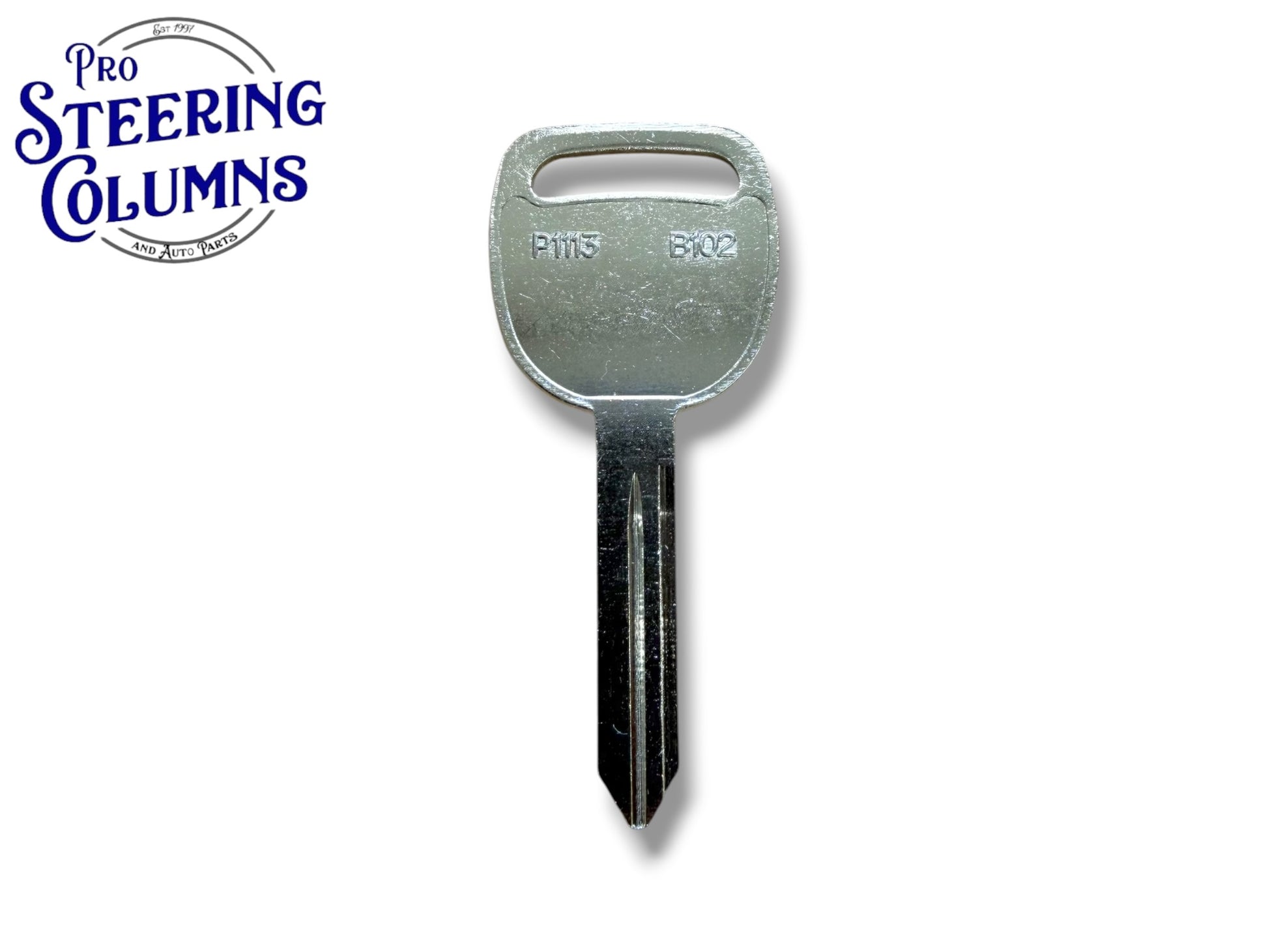 B102 / P1113 - Metal Key Blank for GM (Aftermarket)