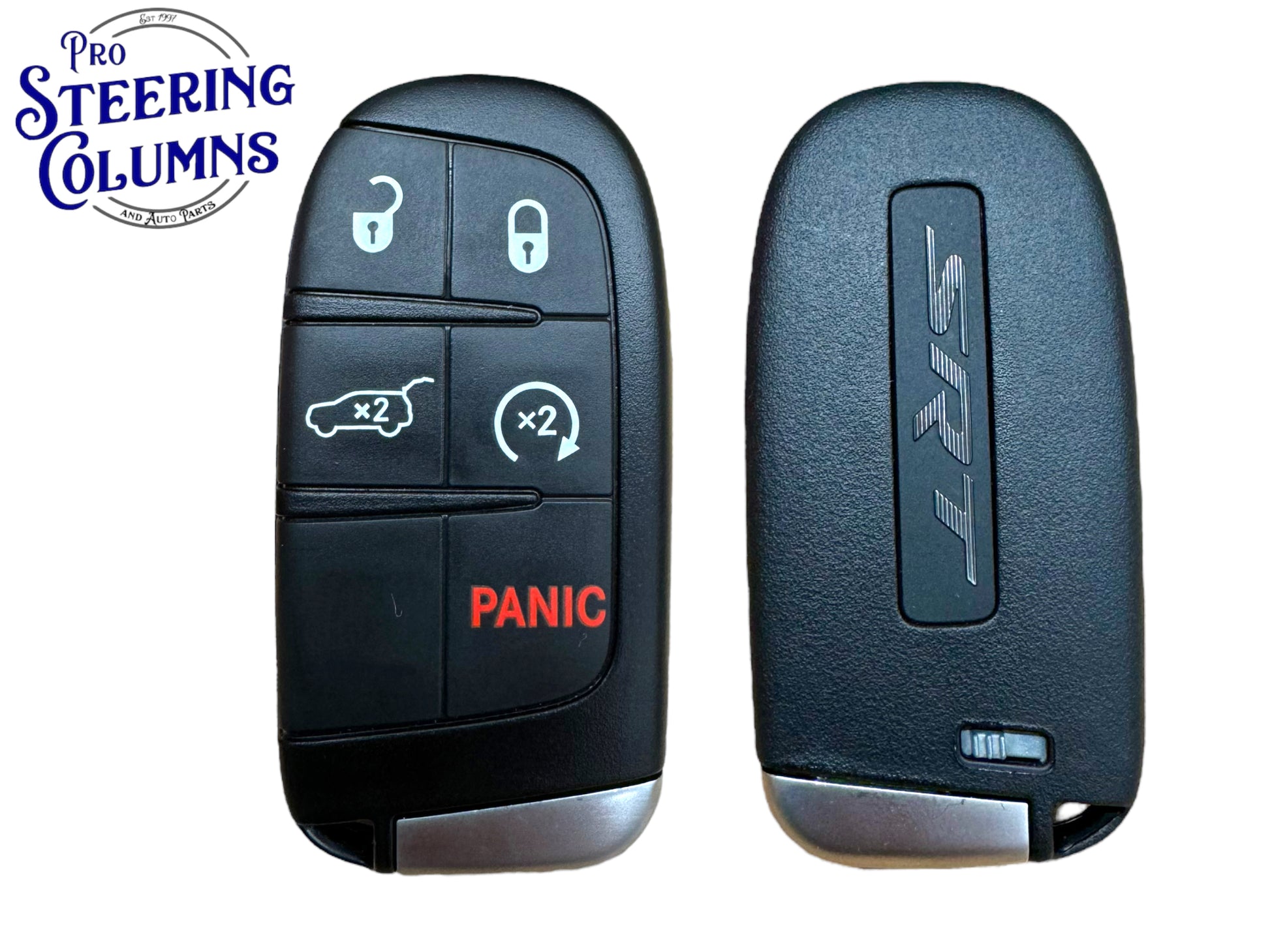2018-2024 Durango 2015-2021 Grand Cherokee 5 Button Smart Key SRT Logo OEM New 68240167AA