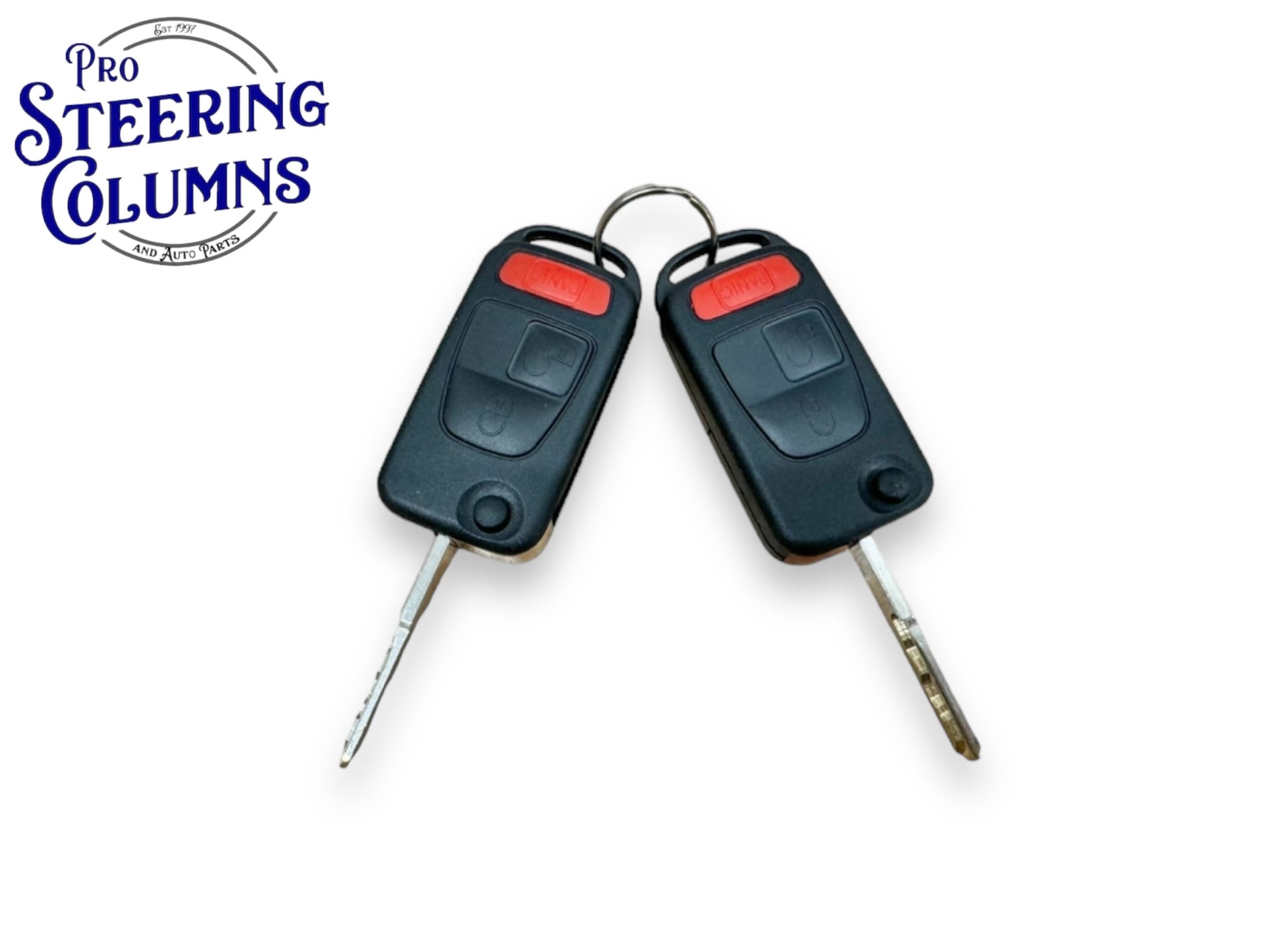 97-04 Merceds Benz C230 SLK230 SLK320 SLK 32 Ignition Lock Assembly 2 Key Shells New OEM