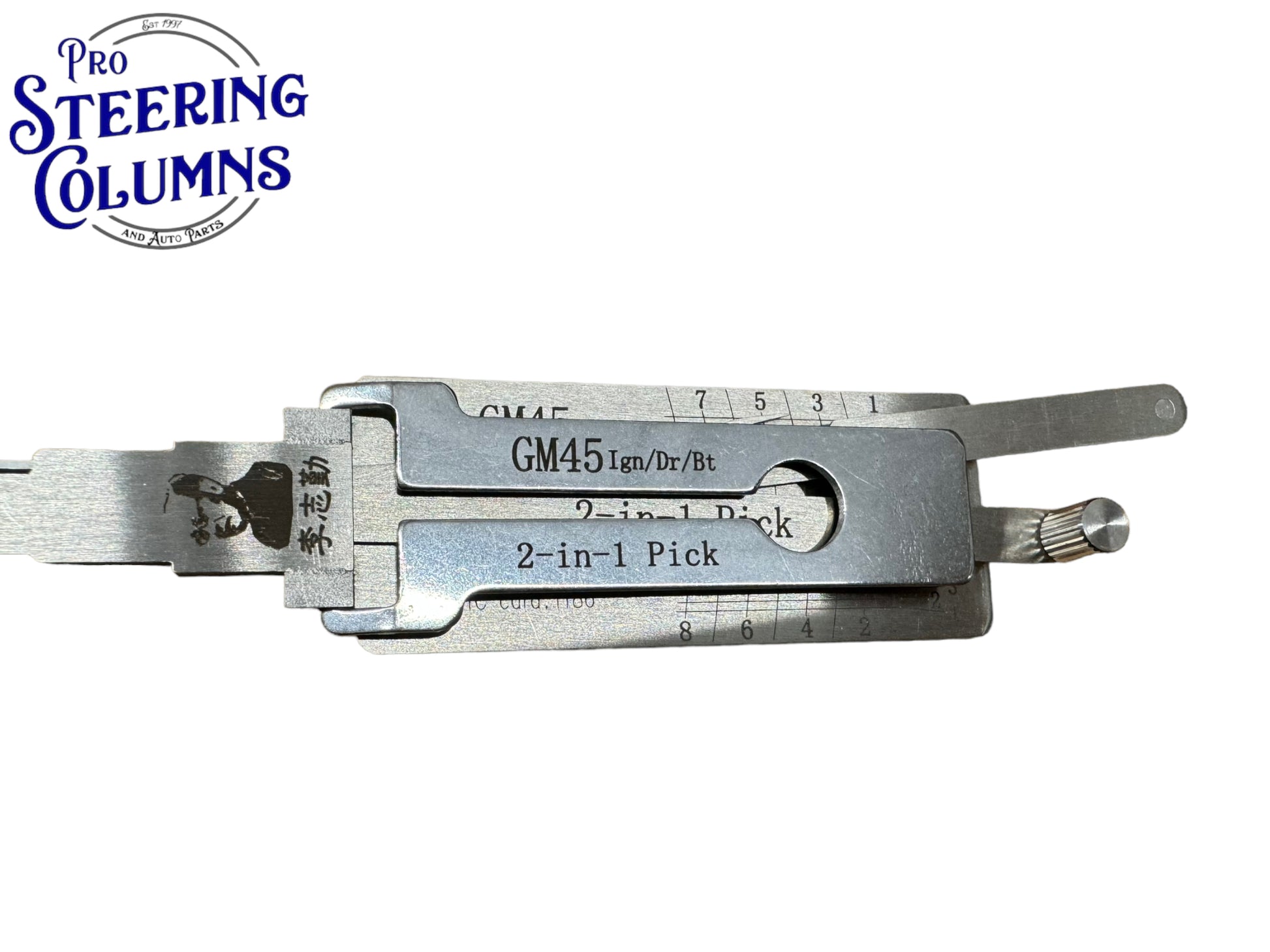 Original Lishi 2 in 1 GM45 Pontiac G8 Pick & Decoder Genuine New