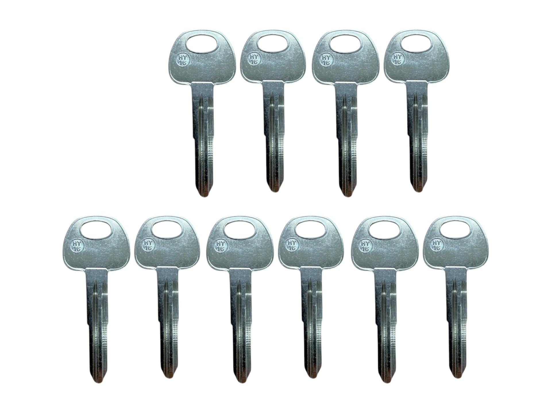 HY16 - Hyundai Kia Metal Key Blank (Aftermarket) (10 Pack)