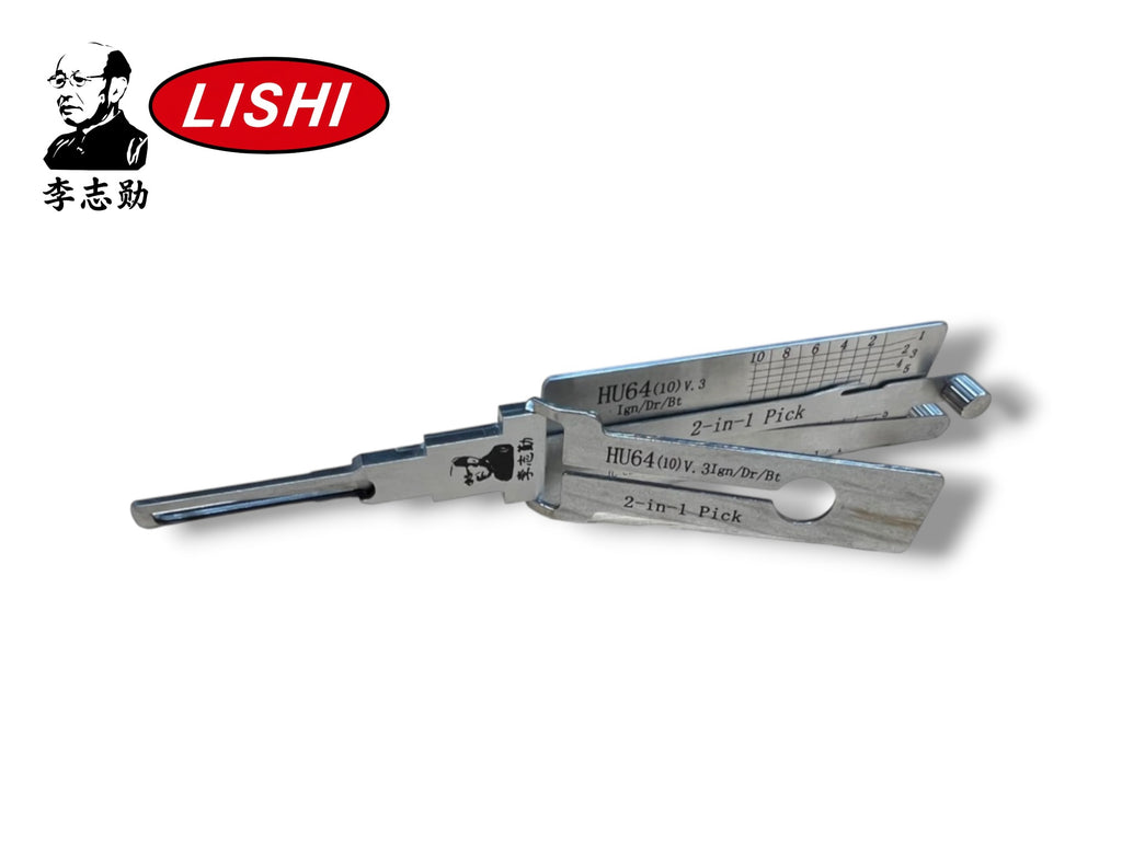 Original Lishi 2 in 1 HU64 V.3 Mercedes Pick & Decoder Genuine New