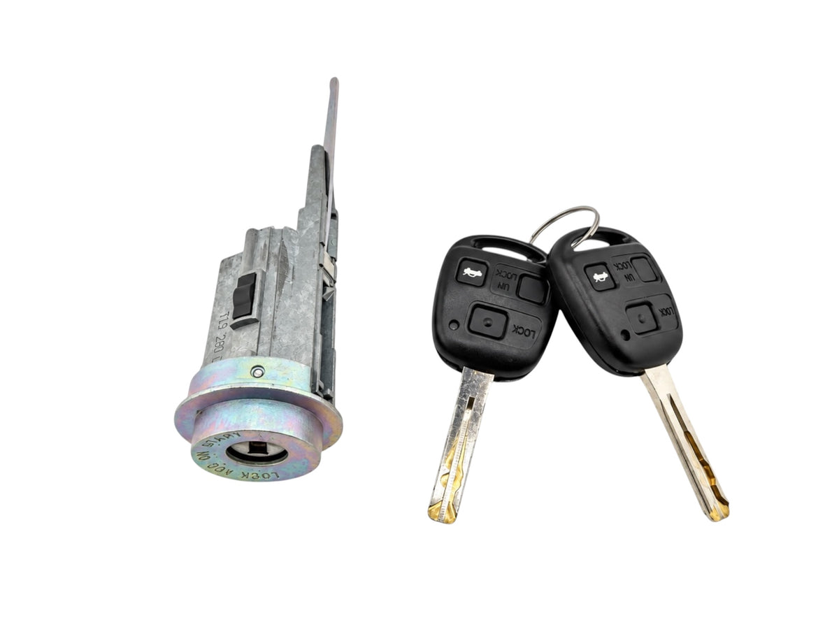 01-05 Lexus IS300 Ignition Lock Cylinder With 2 Remotes PN: 69057-53080 (Aftermarket)