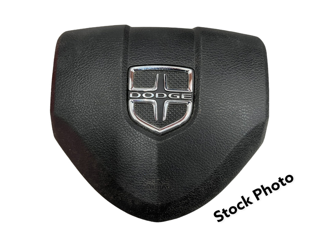 2011-2020 Dodge Journey Driver Air Bag Black Used OEM