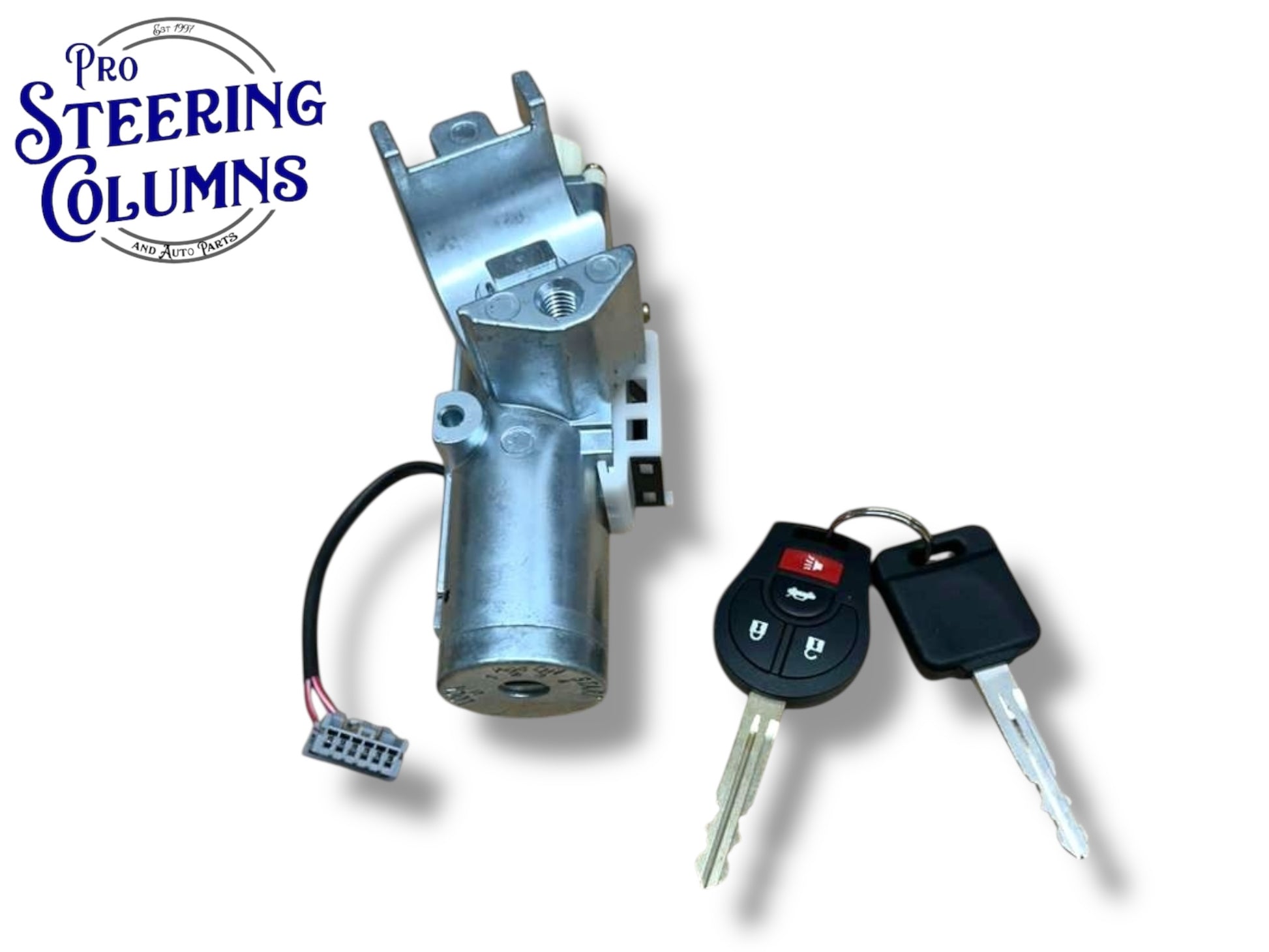 13-19 Nissan Sentra Ignition Lock Cylinder Assembly With 2 Chip Keys New D8700-ZW80A