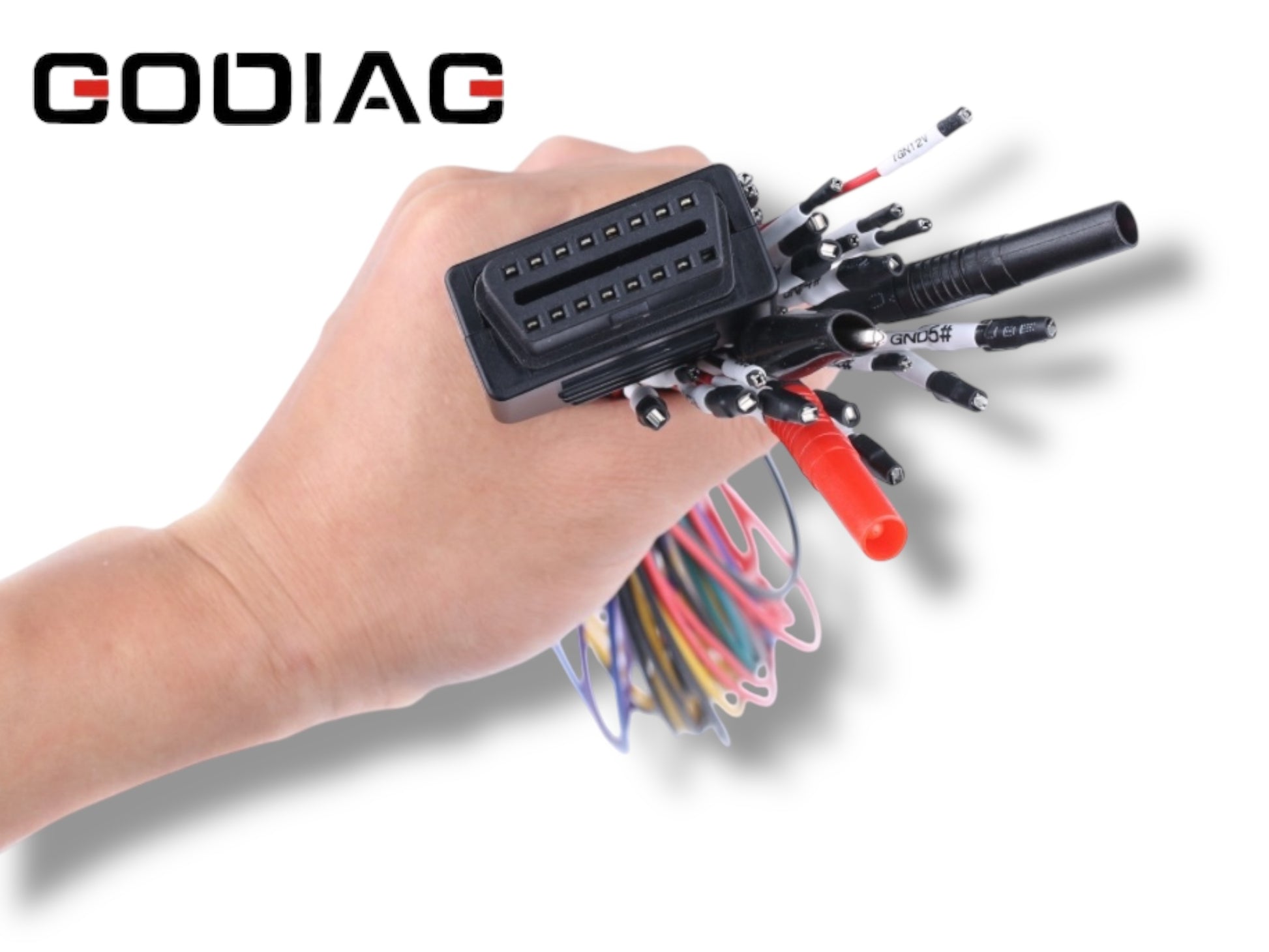 Godiag - Full Protocol OBD2 Jumper Adapter Used to Connect for ECU Program
