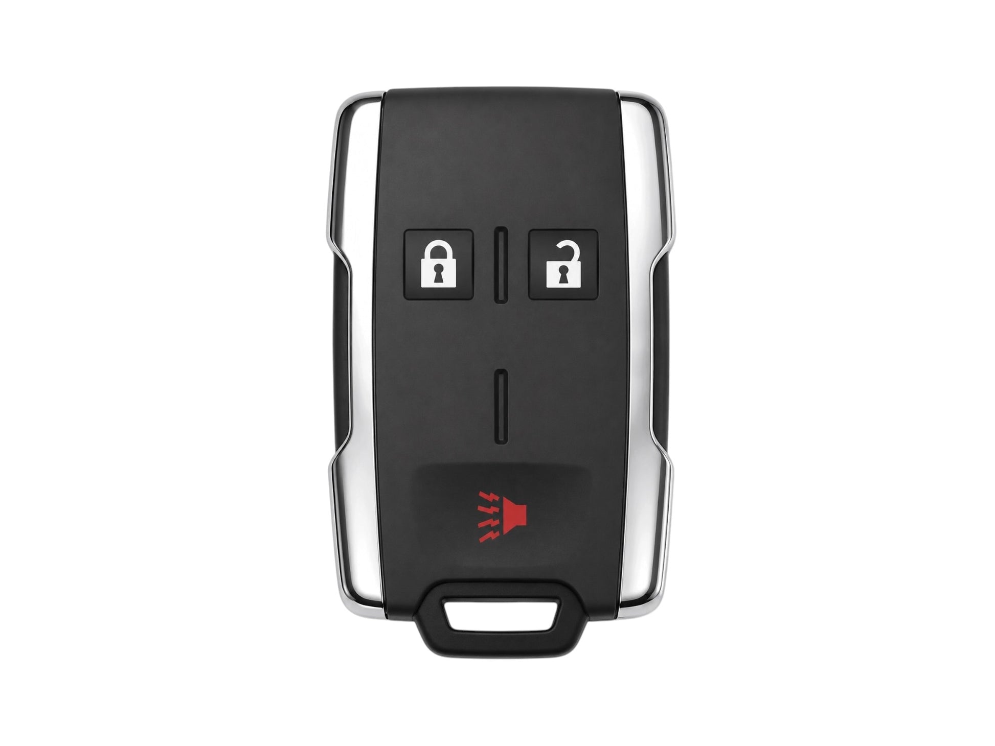 14-22 Chevrolet GMC Keyless Entry Remote 3-Button Chrome PN: 13577771 / M3N32337100 (Aftermarket)