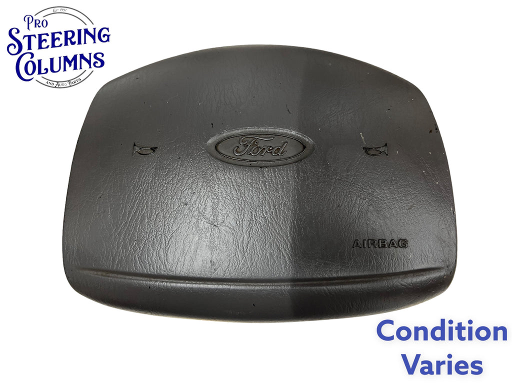 1997-2001 Ford F-150 F-250 F-350 Driver Air Bag Gray Used OEM