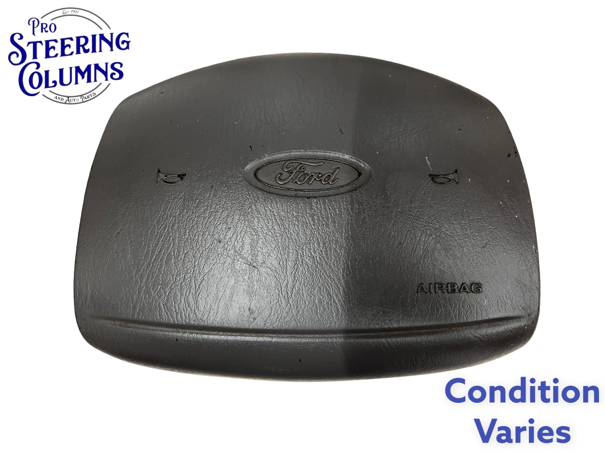 1997-2001 Ford F-150 F-250 F-350 Driver Air Bag Gray Used OEM