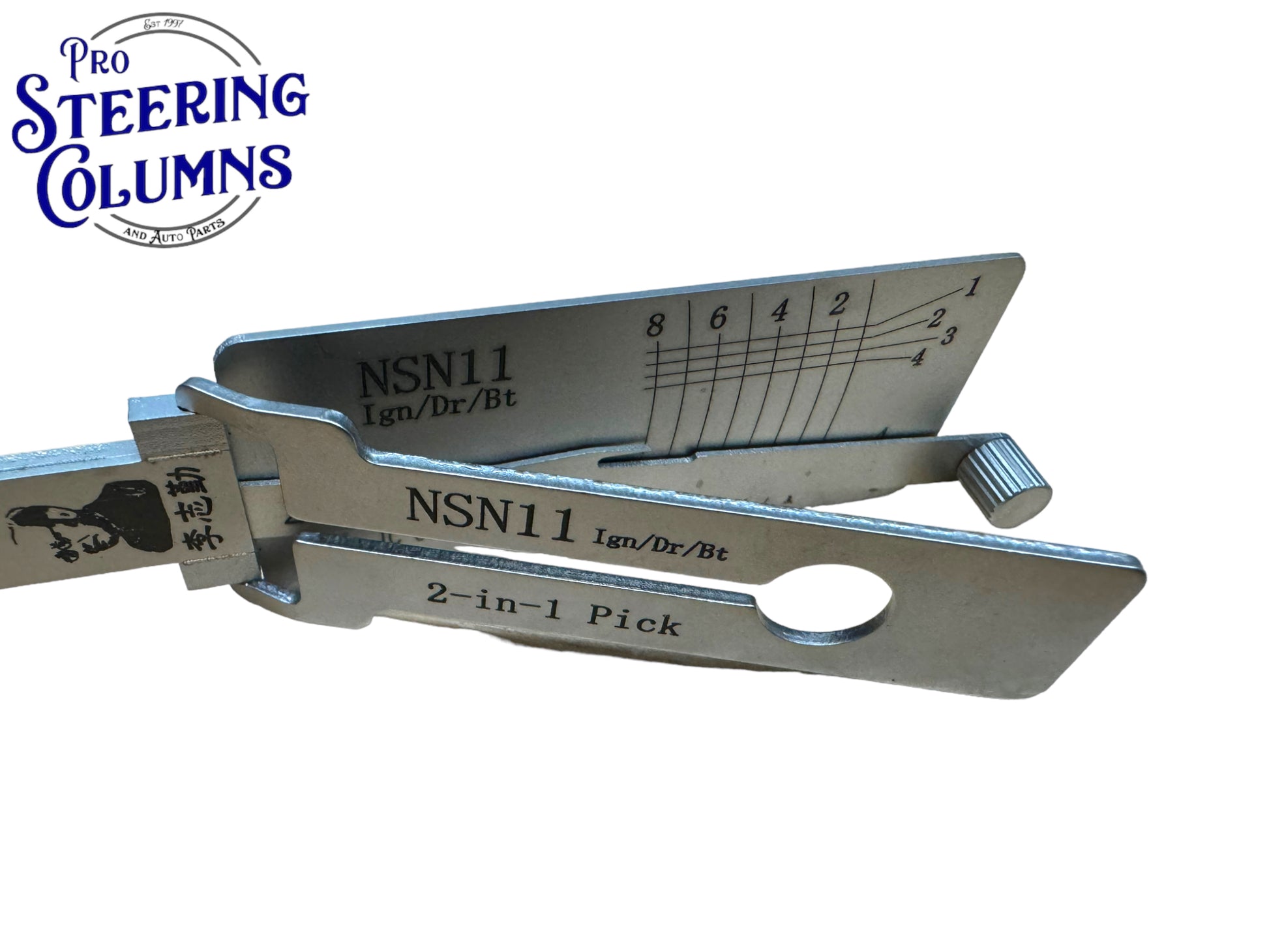 Original Lishi 2 in 1 NSN11 DA31 Pick & Decoder Genuine New