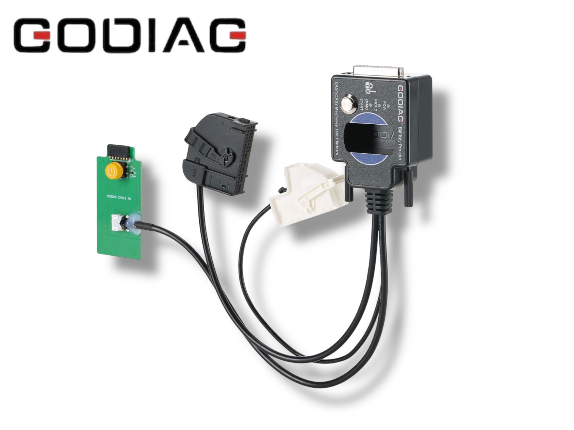 Godiag - BMW CAS1 / CAS2 Test Platform Key Synchronization (Read & Write)